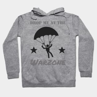 Gaming Warzone Parachute Skydive Gamer Hoodie